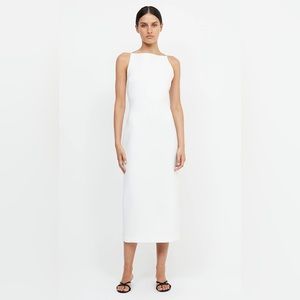 Bec+Bridge GRACE BOATNECK MIDI DRESS